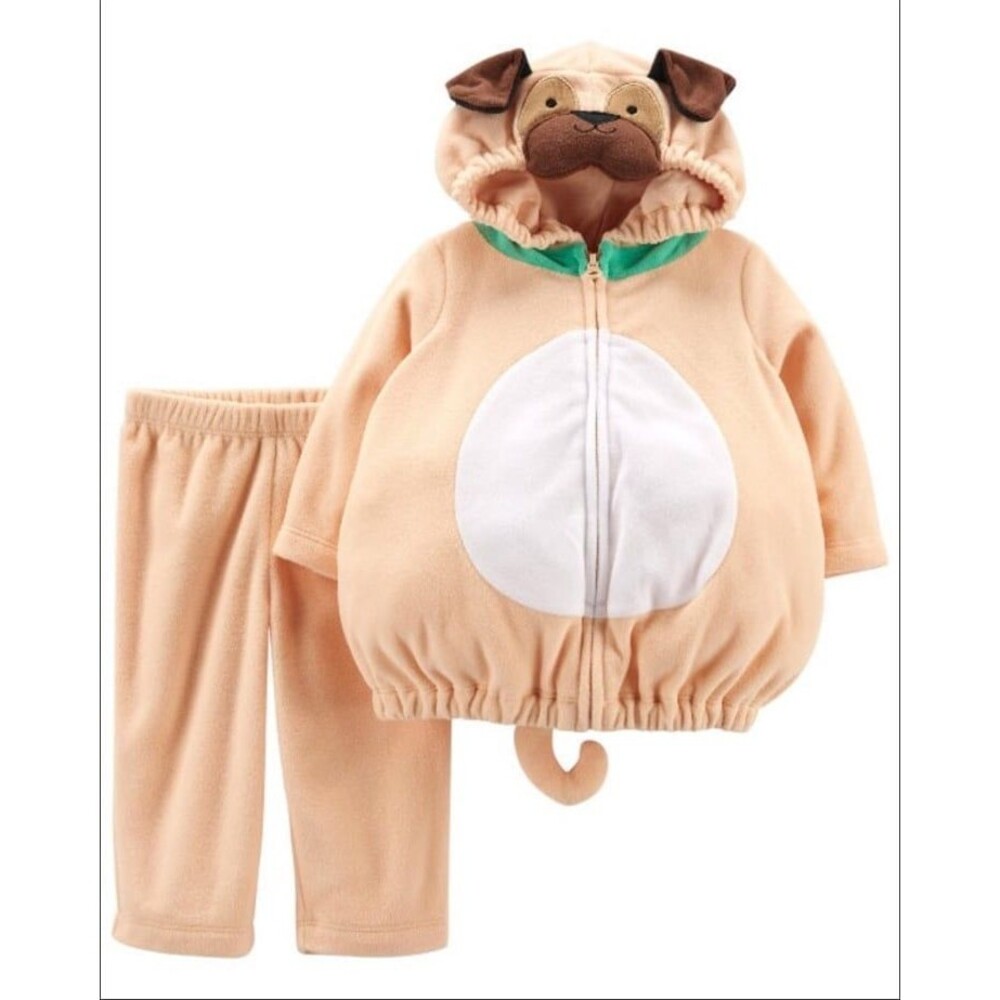 Carter's Puppy Dog Pug Costume Baby 3-6 Months 2 Pieces Halloween New